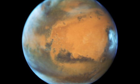 Closeup View of Mars Captured by Hubble Space Telescope