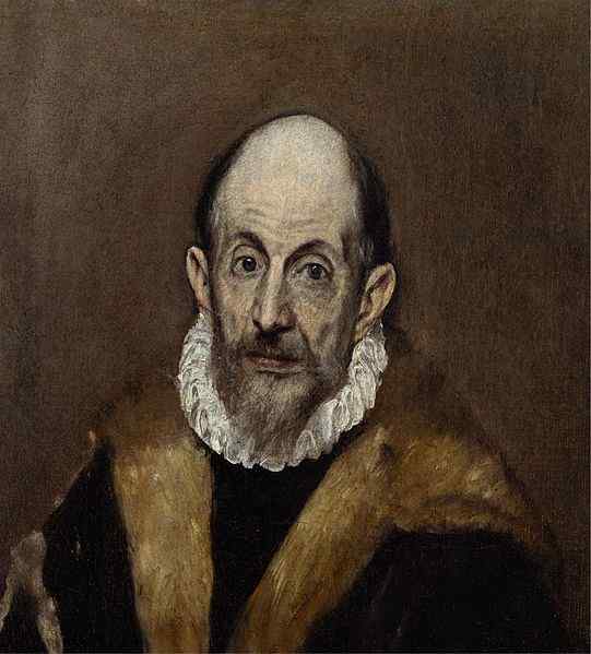 El Greco – “Portrait of a man”, 1595–1600