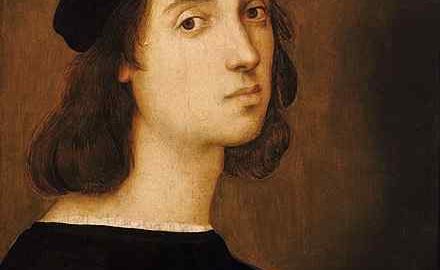 Raphael (Raffaello Sanzio da Urbino) – “Self-portrait”