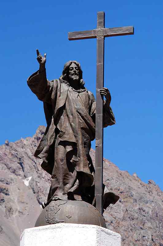 Christ the Redeemer of the Andes, Chile – Argentina border