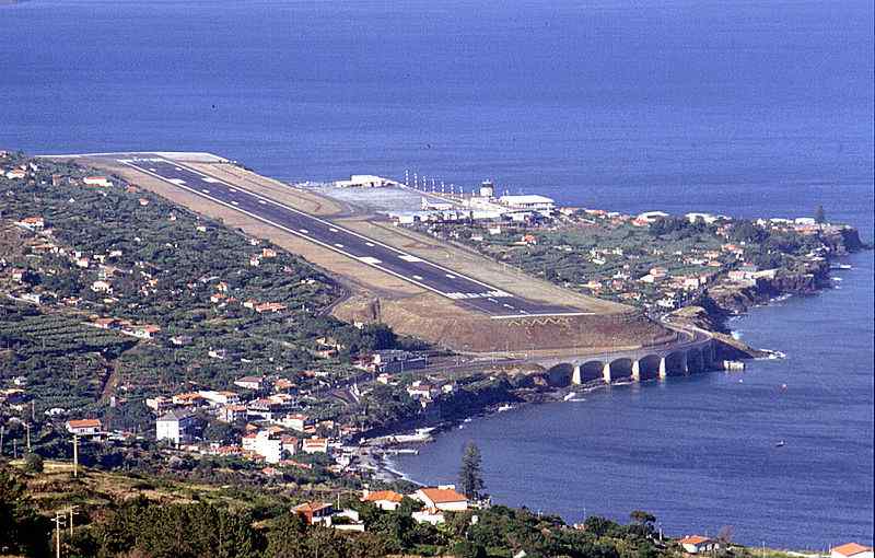 Funchal Airport, Portugal