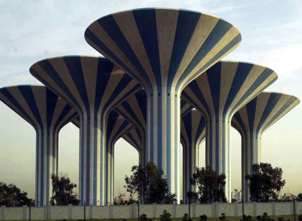 Kuwait City water towers, Kuwait City, Kuwait