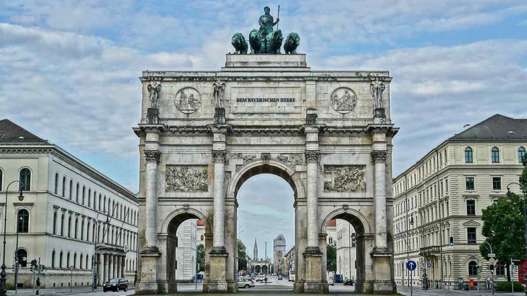 Victory Gate, Munich, Germany