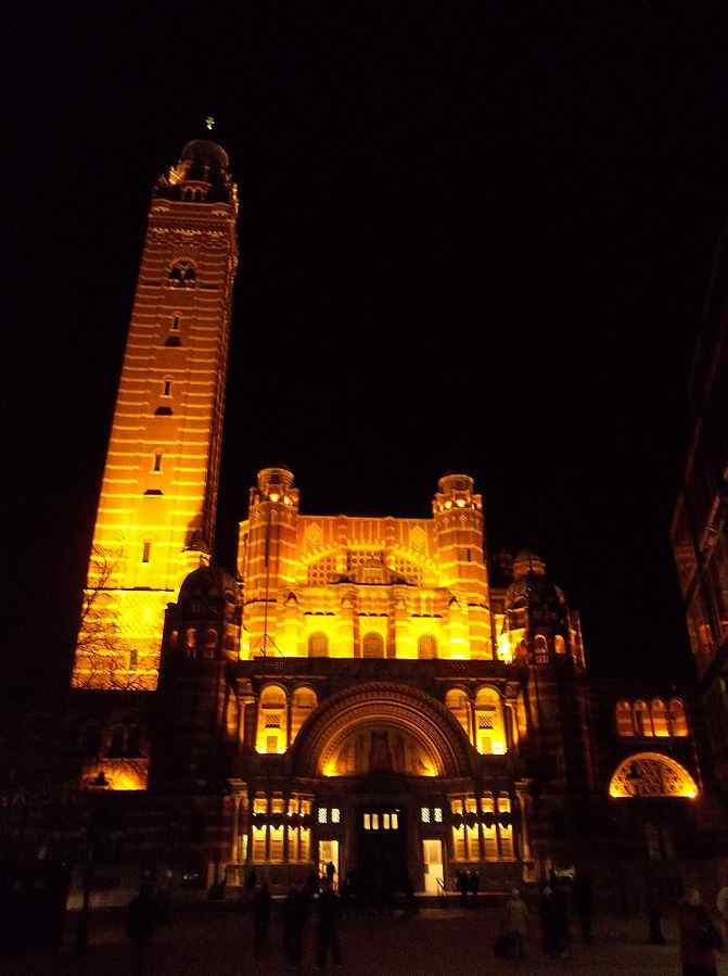 The Campanile Bell Tower of Westminster Cathedral, London