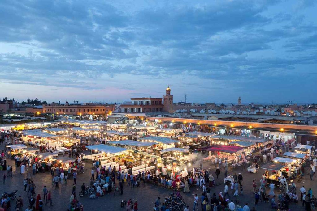Djemaa el Fna, Marrakech, Morocco