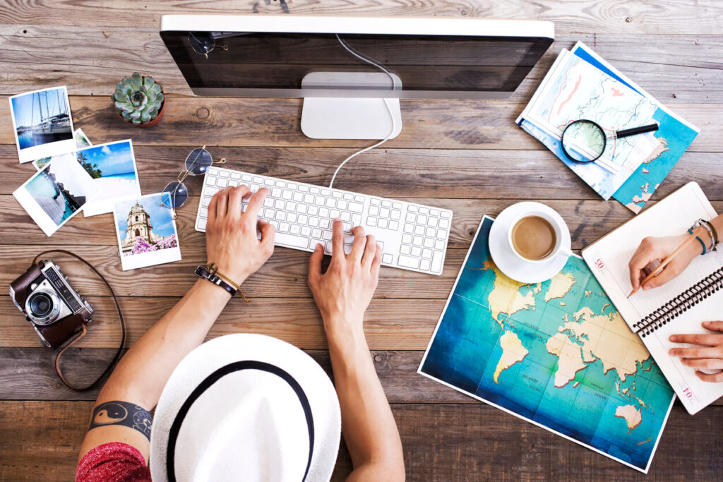 starting an online travel business